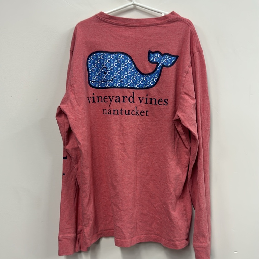 Vineyards Vines nantucket pink long sleeve T-shirt girls M - Picture 5 of 6